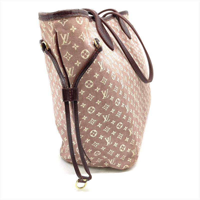 Louis Vuitton Idylle Neverfull MM Sepia Tote Monogram Idylle M40515 Bordeaux