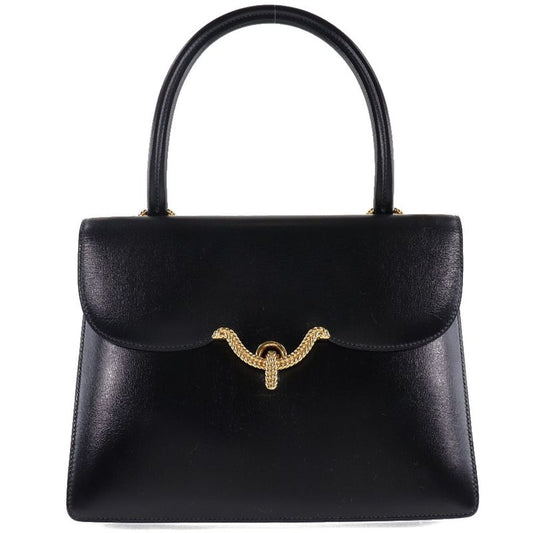 Hermes Vasco Box Calf Black 0O Women's Handbag