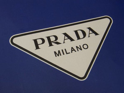 Prada Hibiscus Kite Blue And White As4713