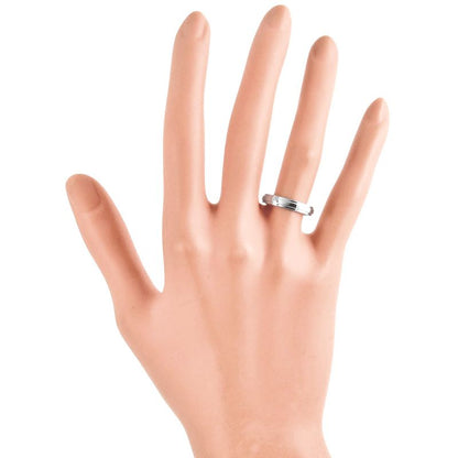 Cartier D'amour Wedding Ring #54 B4210300 Pt950 43g Platinum 35mm (014in) Ladies