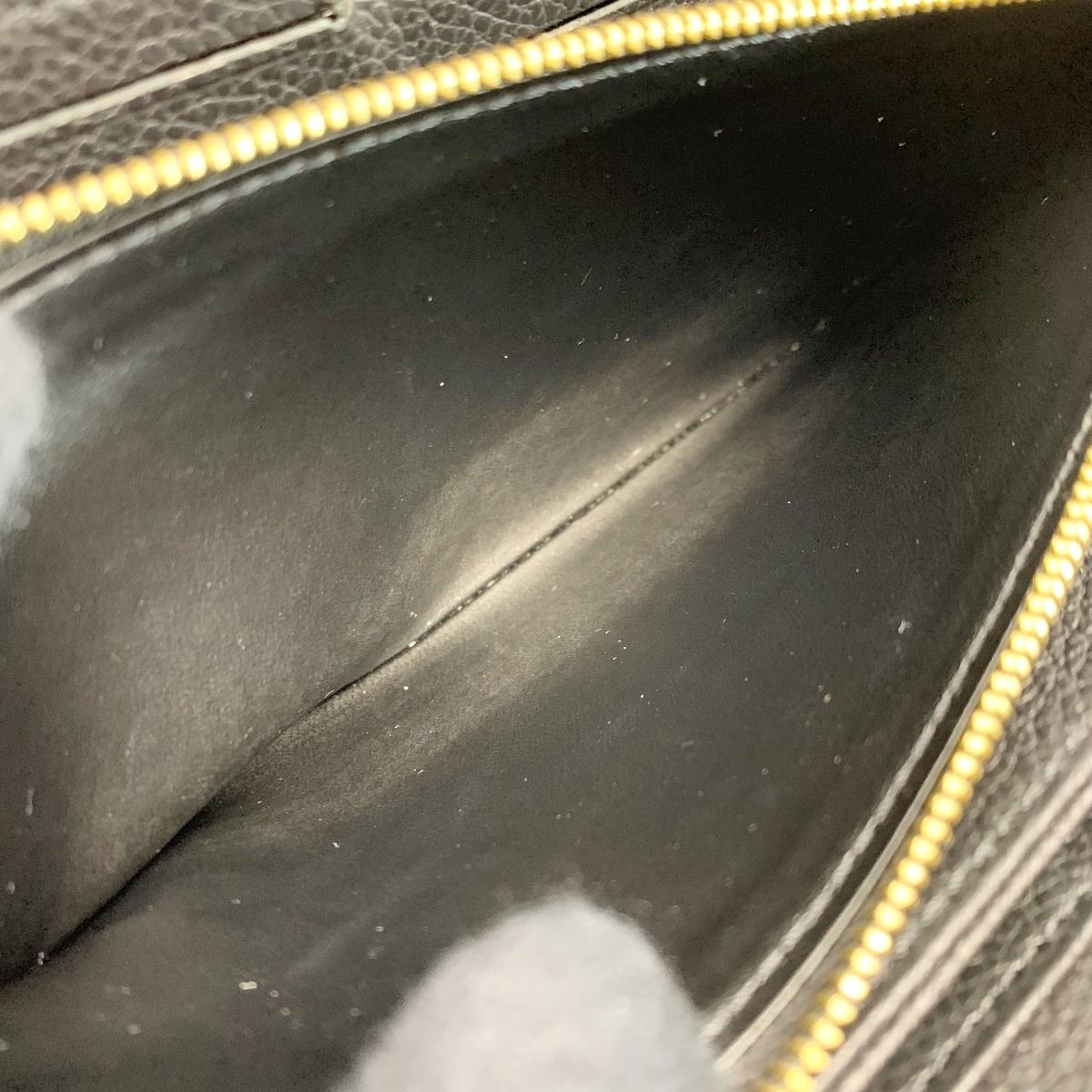 Louis Vuitton Monogram Empreinte Zippy Wallet M61864 Noir Round Zipper Long