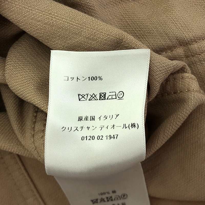 Christian DIOR - Bee Embroidered Denim Jacket Damaged Denim Jacket - 38 - Pink