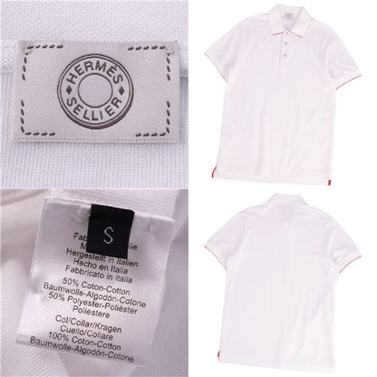 Hermes Shirt Polo Shirt Deer Serie Buttons Cotton