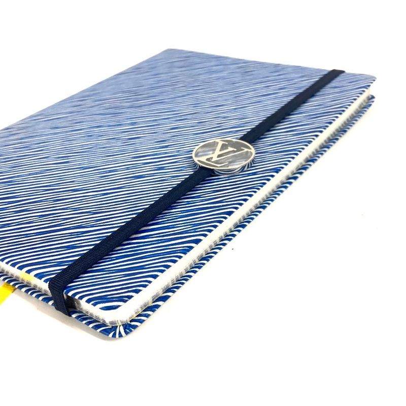 Louis Vuitton Notebook Cahiers Gustave MM Epi Leather Blue