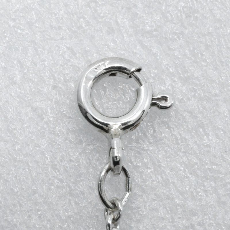 Tiffany & Co Open Heart Elsa Peretti 925 Silver Ladies 5.7g Necklace