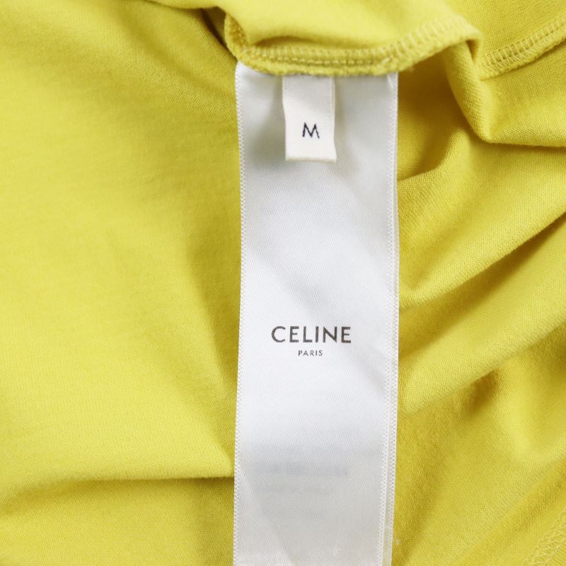 Celine 21SS 2x681501f Front Logo Print Short Sleeve Short Sleeve