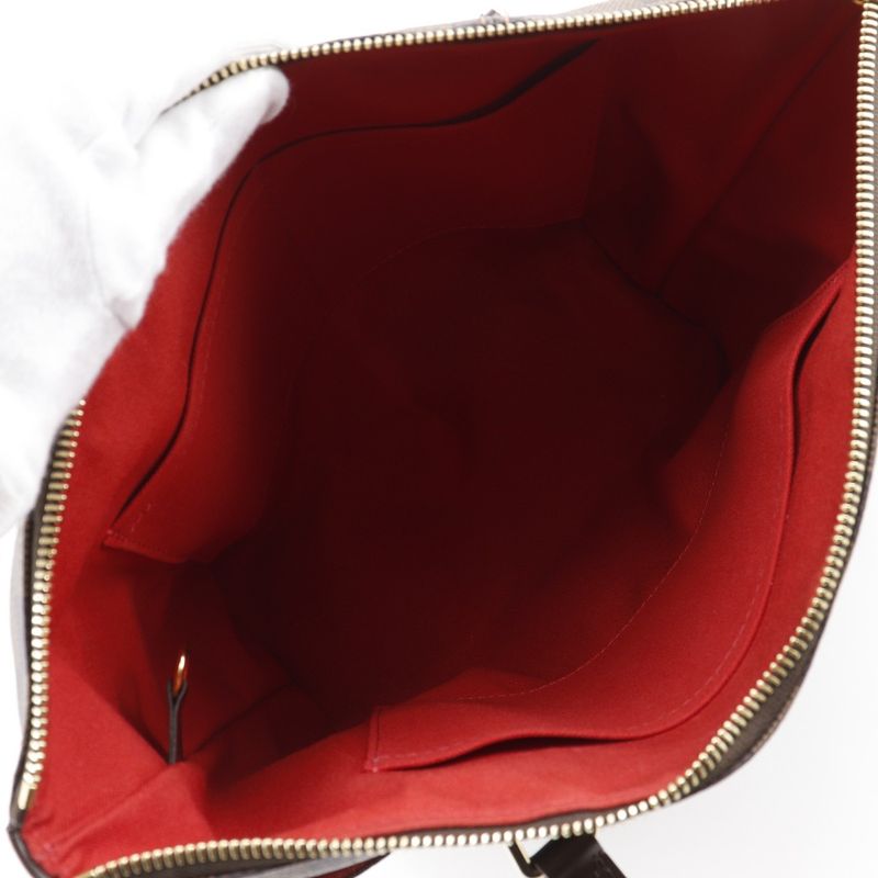 Louis Vuitton Totally PM N41282 Damier Canvas Brown Women's Tote Bag