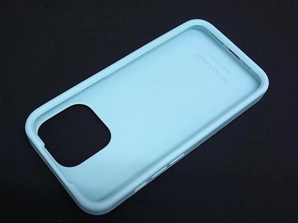 Bottega Veneta Intrecciato Rubber Iphone13pro Phone Case Light Blue Fh8721