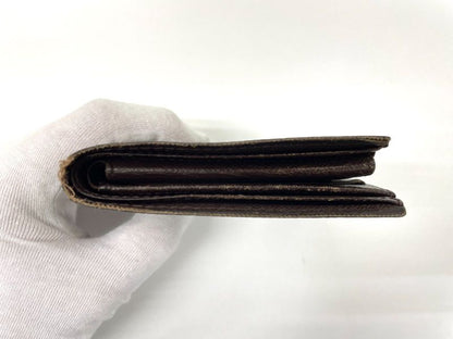 Louis Vuitton Damier Portefeuille Marco Folded Wallet N61675 Ebène (brown) Made