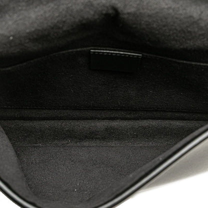 Gucci GG Marmont Crossbody Shoulder Bag 548114 Black Leather Women's Gucci