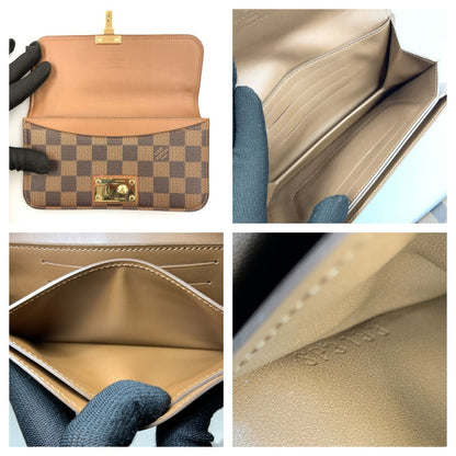 Louis Vuitton Damier Portefeuille Ascot N63171 Brown