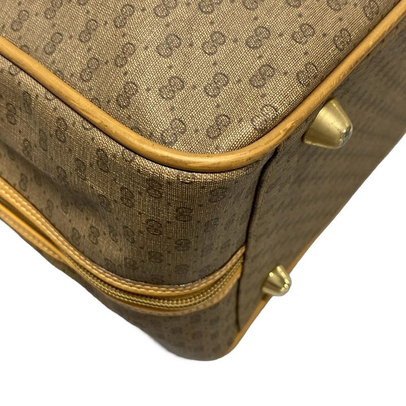 Gucci Boston Bag Old Guccisherry 1239 Beige X Light Brown X Multi Leather
