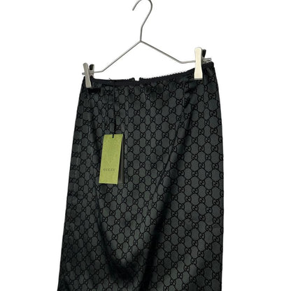 Gucci 24ss GG Printed Duchess Silk Skirt GG Printed Duchess Silk Skirt 764899