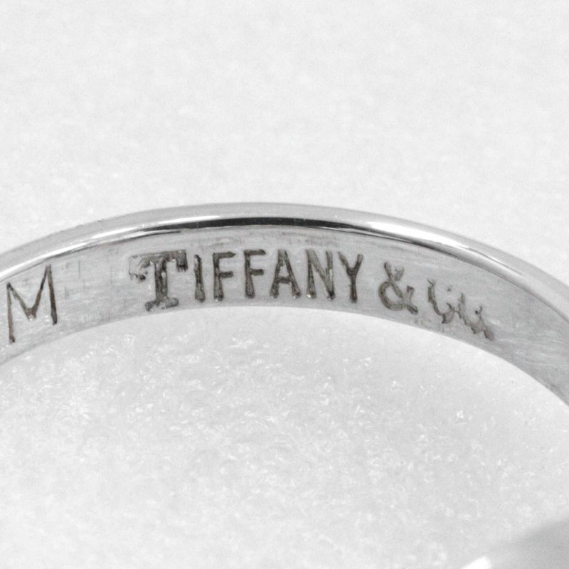 Tiffany & Co Love Knot Vintage 18K Yellow Gold And 925 Silver Size 9.5 Ladies