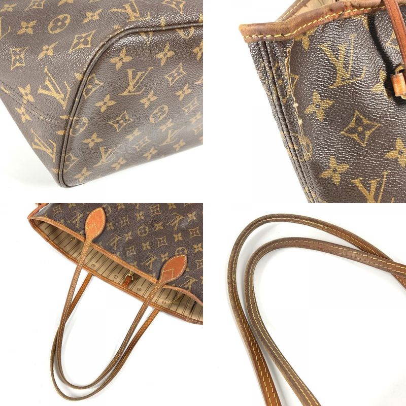 Louis Vuitton Tote Bag Neverfull MM Neverfull MM M40995 Monogram Canvas Brown