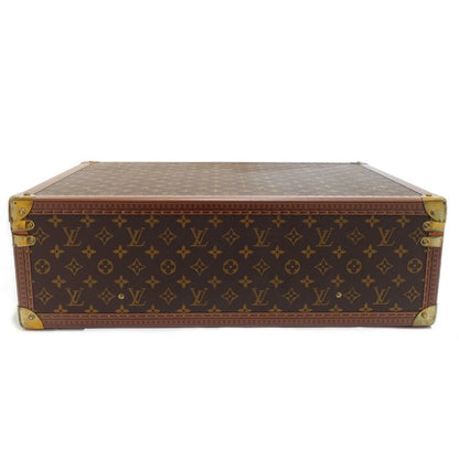 Louis Vuitton Bisten 55 M21327 Trunk Case Monogram Canvas Leather Brown
