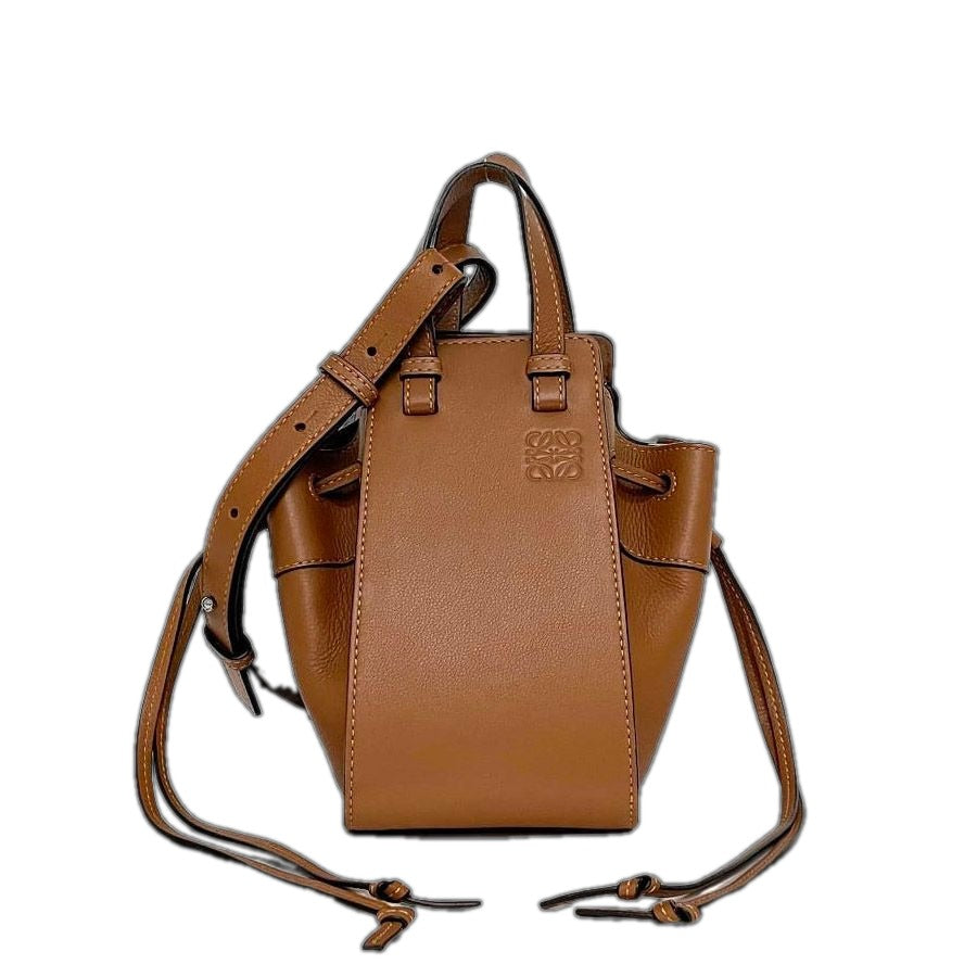 Loewe Shoulder Bag Hammock Mini Brown Anagram