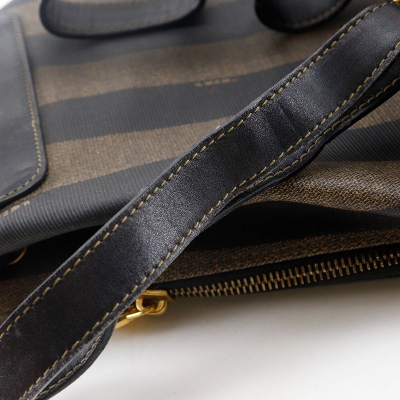 Fendi Pecan PVC Brown Women's Backpack/daypack