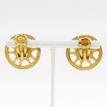 Chanel Gold Plated Ladies 8.7g Earrings