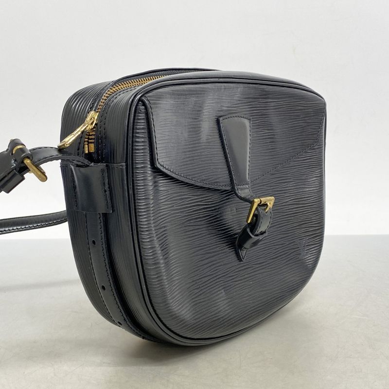 Louis Vuitton Epi Genefeuille Shoulder Bag M52152 Noir Black Women