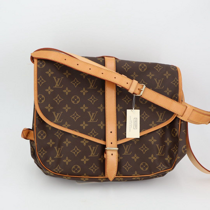 Louis Vuitton Monogram Saumur 35 Crossbody Shoulder Bag