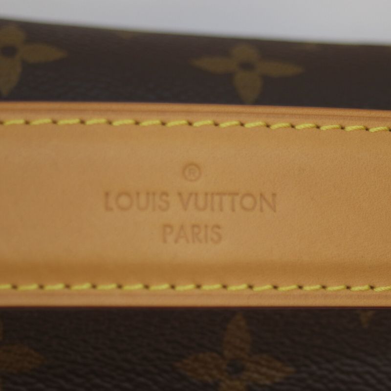 Very Little Used Louis Vuitton M46815 Monogram Side Trunk PM Shoulder Bag Brown