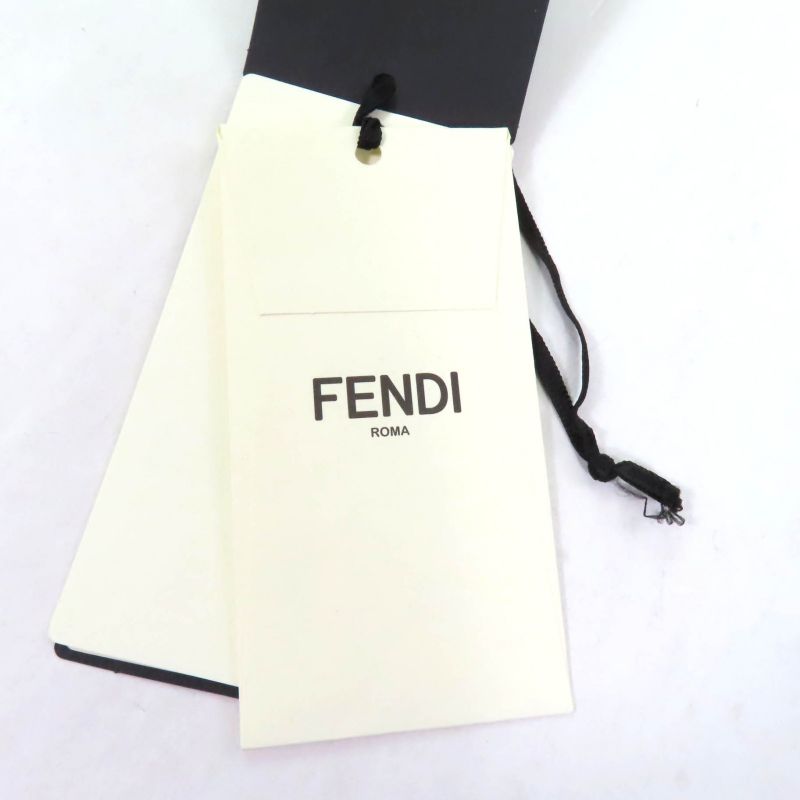 Fendi 2023 Fzx834 Cropped High Neck Long Sleeve Knit Top Pink 36 Made In Italy