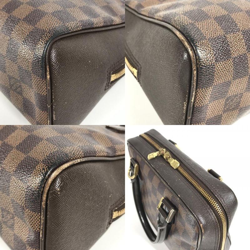 Louis Vuitton Handbag Brera N51150 Damier Canvas Ebène Brown