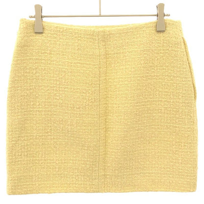 Celine Tweed Miniskirt Yellow 2j471764l Yellow 34