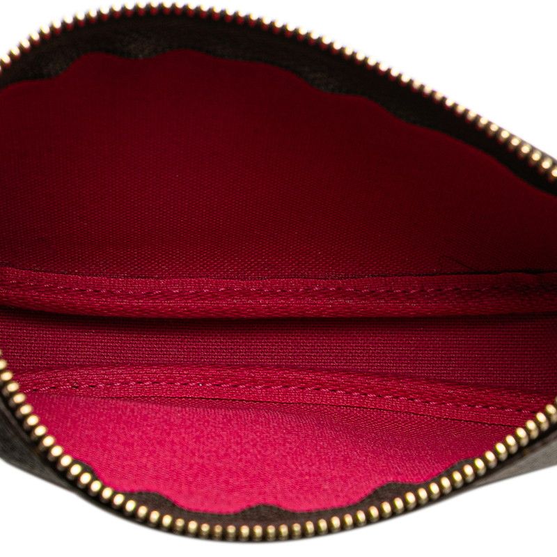 Louis Vuitton Monogram Mini Pochette Accessoire Holiday M69752 Brown PVC