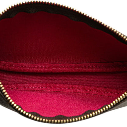 Louis Vuitton Monogram Mini Pochette Accessoire Holiday M69752 Brown PVC