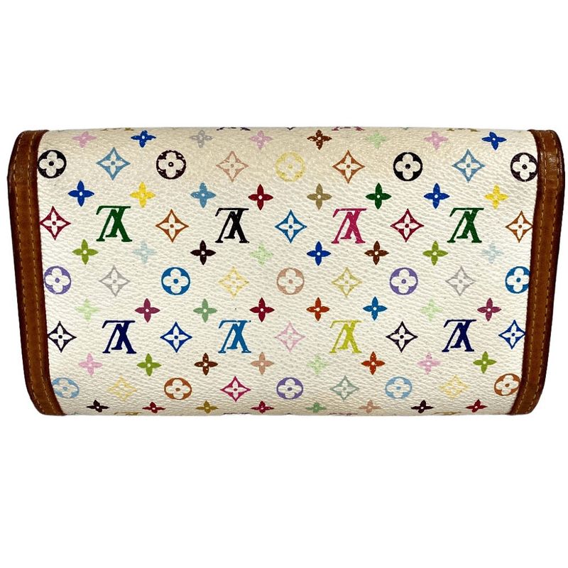 Louis Vuitton Long Wallet Porte Trésor International M92659 Monogram Multicolor