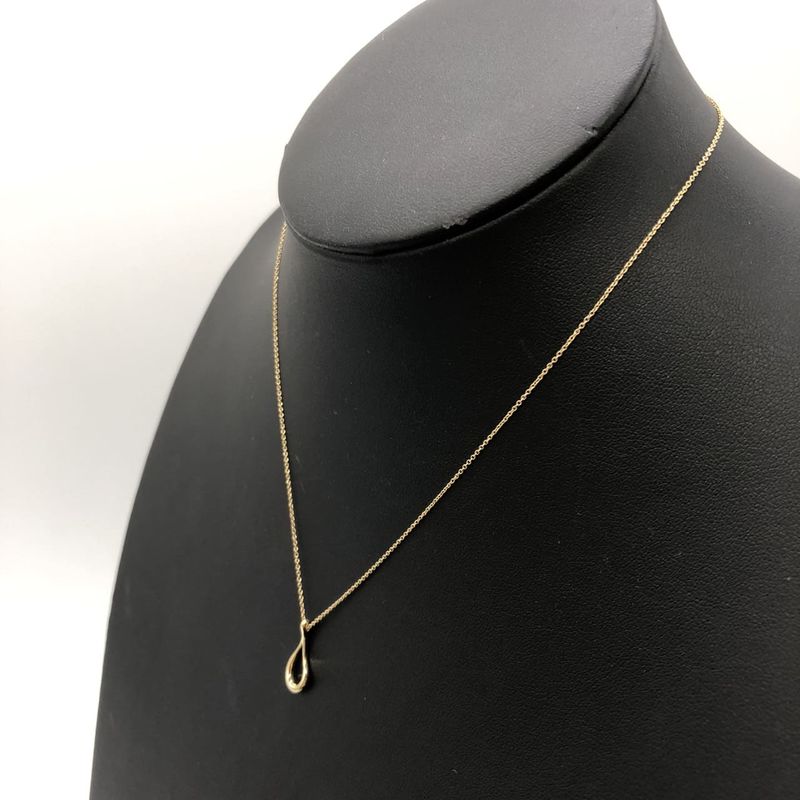 Tiffany & Co Tiffany & Co Open Teardrop Necklace 18K Yellow Gold 40cm (1575in)
