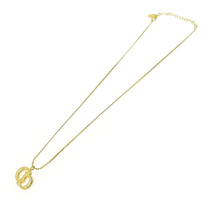 Christian Dior GP CD Logo Necklace Women's Gold 430310 Necklace