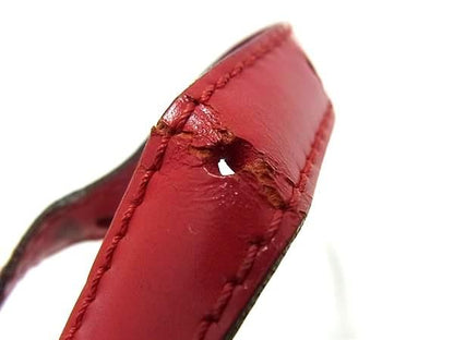 Louis Vuitton Leather Shoulder Strap For Bag Crossbody Shoulder Women Men Red