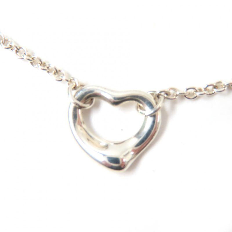 Tiffany & Co Open Heart 5P Bracelet Accessory Sv925 Silver With