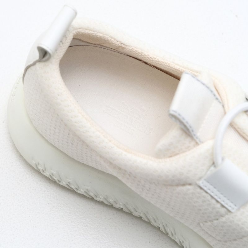 Hermes TEAM Sneakers Size 36 Team Double Face H Logo Mesh Low Cut Sneakers Made