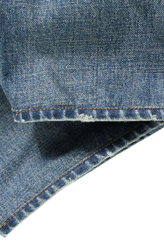 Celine Margaret 2n861930f Triomphe Decorated Union Washed Denim Pants Women 29