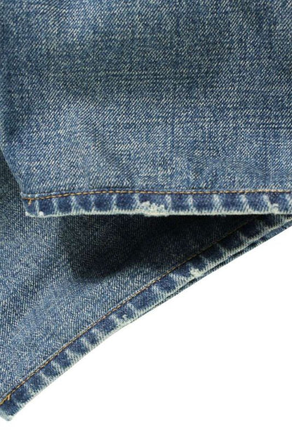 Celine Margaret 2n861930f Triomphe Decorated Union Washed Denim Pants Women 29