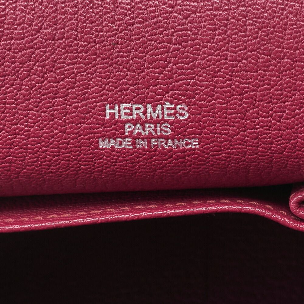 Hermes Gipsyère 34 Shoulder Bag Taurillon Clemence Tosca (silver Hardware)