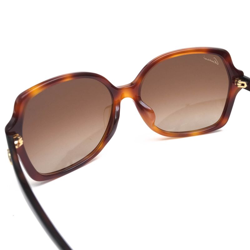 Gucci / Gucci Sunglass Es Glasses Ladies Women Plastic Dark Brown Gg3595 F S
