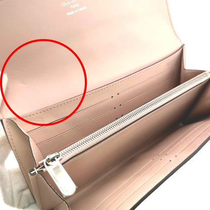 Louis Vuitton M60145 Monogram Mahina Portefeuille Iris Long Wallet Louis