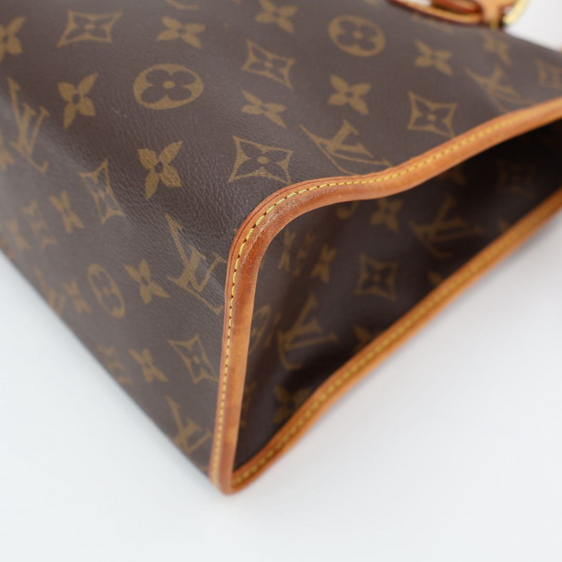 Louis Vuitton Monogram Popincourt O One Shoulder Tote Bag M40007 Brown PVC