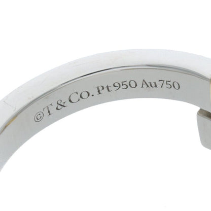 Tiffany & Co Tiffany & Co Edge Bypass Ygplatinum Combination Diamond Ring Men's