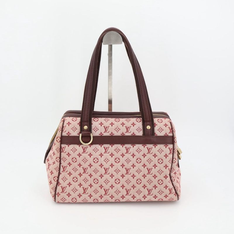 Louis Vuitton Monogram Mini Josephine PM Handbag Shoulder Bag Canvas Leather
