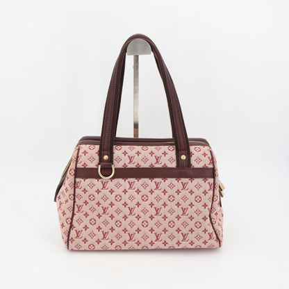Louis Vuitton Monogram Mini Josephine PM Handbag Shoulder Bag Canvas Leather
