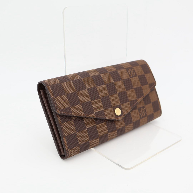 Louis Vuitton Damier Portefeuille Sarah Damier Wallet N63209