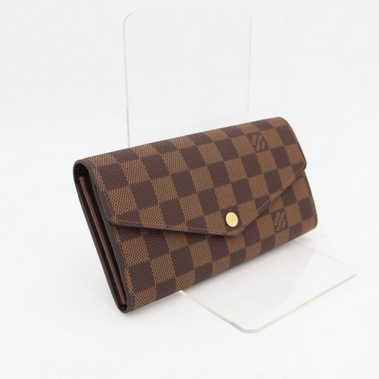 Louis Vuitton Damier Portefeuille Sarah Damier Wallet N63209