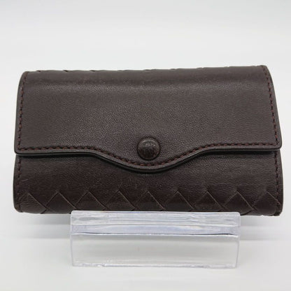 Bottega Veneta Key Case Brown 6ring With Box