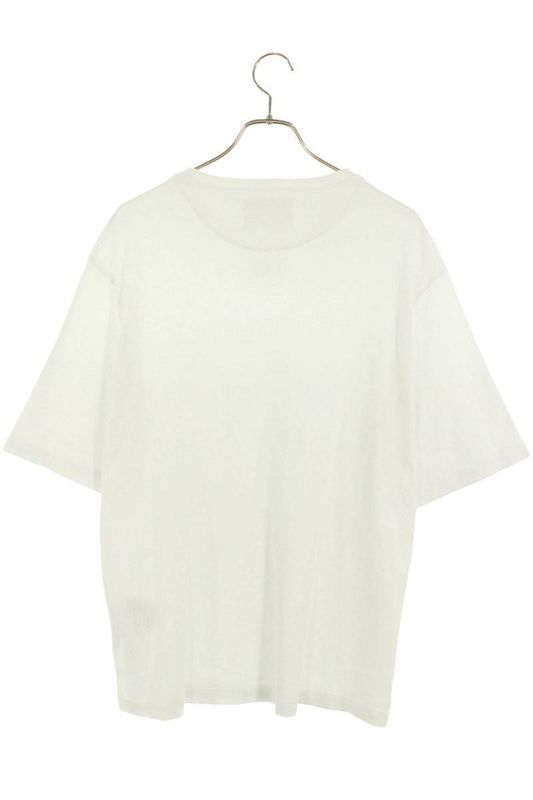 Prada Ujn861 Triangle Plate Cotton T-shirt Men's M